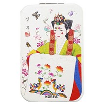 라베끄 왕비 신부 장구춤 부채춤 손거울 콤팩트거울 여자 외국인선물 한국기념품 전통공예품 외국인기념품 Korean souvenirs