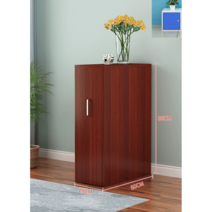 슬라이드도어 책장 책꽂이 수납장 멀티도어 인테리어 가구 원목 심플 모던 다용도선반, 옵션5