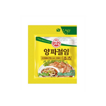 오뚜기 양파절임 소스 20g 10개 / 삼겹살소스 파채소스 / 일회용 캠핑용, 단품