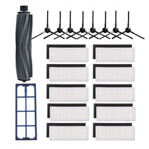 로봇 청소기 걸레 필터 Chuwi Ilife A8 A6 X620 X623 진공 부품 롤러 메인 브러시 교체 용 HEPA 사이드 브러시 기본, 키트-3, 12 NO12