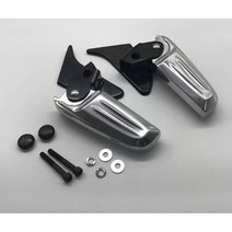 베스파 프리마베라125 스프린트125 / LX / LXV 튜닝파츠 동승자 텐덤 발판, 스프린트/프리마베라, 블랙