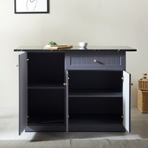 호비마켓 홈바 보조 주방 보조장 인조대리석 아일랜드 식탁, 화이트_화이트600