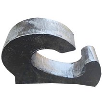 1톤 리프트 파워 게이트 굴삭기 버킷 용 1t-8t G80 용접 리프팅 후크 소형 터빈 견인 호이스트 크레인 윈치 보트 부품 해양 하드웨어, 1t 2개, 06 1T  2pcs