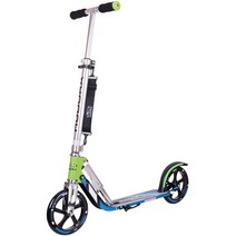 BigWheel 205-RX Pro 킥 스쿠터 그린 블루 HUDORA
