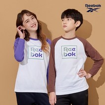 리복(REEBOK) [이월] REEBOK 리복키즈 주니어 라운드티셔츠 2컬러 택 1