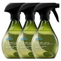 페브리즈 섬유탈취제 내추리스 레몬그라스 앤 진저향, 370ml, 3개