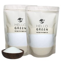 헬로우그린 에리스리톨 위드 스테비아 600gX2(팩) 총1.2kg, 600g 2개, 600g