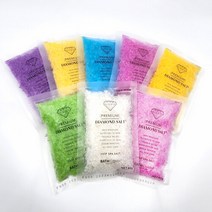 바스참 다이아몬드솔트 사해소금 입욕제 80g 바스솔트 반신욕 족욕 여행용, 다이아몬드솔트_민트(굵은입자)80g