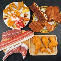 한소픈 모조 식품 소세지 닭봉 닭윙 모형 인테리어 장식품 카페 소품 촬영소품 카페 장식 디스플레이소품 닭다리 닭날개, 소세지1P