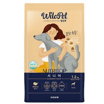 윌로펫 뉴트리탑 말량육즙 소프트사료 시니어 1.2kg, 1개