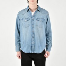 리바이스 남성바스토우웨스턴데님셔츠 85744-0001