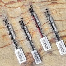 파이롯트 닥터그립 0.7mm 4+1 멀티펜 리필심 VRF-8F 블랙, 1개, 색상