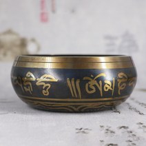 네팔 명상의말씀 요가종 스트레스해소 불교굿즈 불안증세 싱잉볼명상 명상용품 내적치유 불교 마음수행, (8-17.5cm) 세트 8개(와셔 배달)