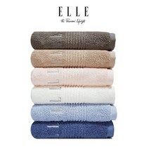 ELLE 엘르 파리지앵 40수 럭셔리 호텔바스타올 500g 엘르40수 코마바스 70x130cm, 스카이, 1개