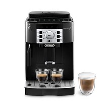 독일 자동 커피머신 DeLonghi Magnifica S ECAM 22.110.B 완전 자동 커피 머신 카푸치노 용 우유 거품 노즐 에스프레소 커피 용 직접 버튼 2 컵 기능, 커피메이커