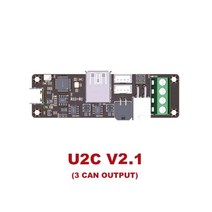 3D프린터 BIGTREETECH-EBB36 EBB42 CAN V1.0 보드 클리퍼 핫 엔드 헤드 도구 Canbus Usb 42mm 36mm 압출기, 06 U2C V2.1_01 1PC