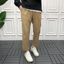 인스타일 남자 골덴 세미와이드 9부 밴딩팬츠(4COLOR)