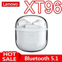 초소형 블루투스 오픈형 무선 이어폰 Lenovo XT95 Pro 무선 헤드폰 블루투스 이, 24 XT96 White