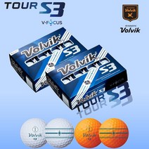 볼빅 투어 S3 V-FOCUS 3피스 12구, 없음
