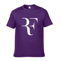 오토바이자켓 바이크 동호회 creative design rf roger federer logo t shirt solid color cotton t shirt men 39s 반팔, 04, xxxl