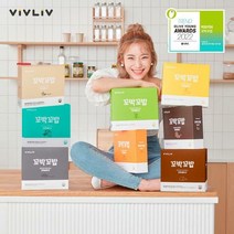 비브리브 꼬박꼬밥 7개입 9가지맛 중 택1, 스윗콘