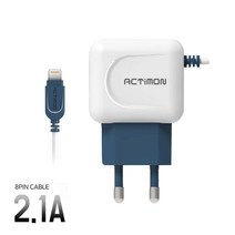 엑티몬 아이폰6 엑티몬 고속 충전기 2.1A 8핀