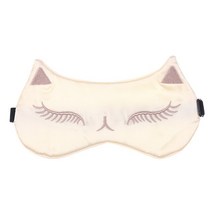 고양이 얼굴 실크 아이 패치 마스크 슬리핑 쉐이딩 수면 조정 가능한 여행 릴렉스 커버 눈 가리개 케어 코 고는 도구, [05] Relax Cover