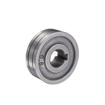 닛블V그루브 와이어 피더 롤 0.6-0.8mm 용접 피딩 볼 베어링 스틸 크기 30x10x10mm MIG, 한개옵션0