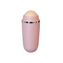 울쎄라 페이스 오일 흡수 롤러 천연 화산석 스킨 케어 도구 마사지 바디 스틱 세척 가능 제거, 03 Style A-Pink, Style A-Pink