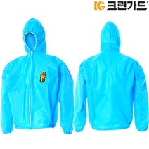 유한킴벌리 크린가드 A10 보호복/방진복/작업복 1박스(24벌), 하늘색, 24개