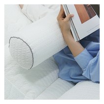 스누즈 뱀부 3중직 여름 메이 바디필로우커버 (솜포함), 화이트