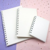 스프링 노트 그리드 노트 무지 라인 모눈 도트 A6 A5 B5, 라인노트A6