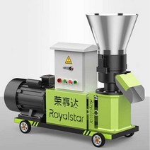 사료용펠렛제조기 수제 모이 거위 오리 닭 가축사료, (125)220v+4kw모터(80kgh)
