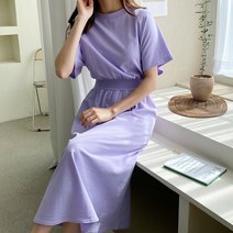 [아이슈즈] 여름 반팔 롱 원피스 1079900