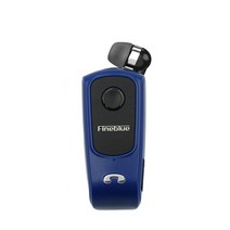 Fineblue F920 무선 이어폰 블루투스 5.0 핸즈프리 버드 헤드셋 통화 진동기 착용 클립 드라이버 용, 04 F920 Blue no box