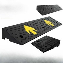 알루미늄 경사로 계단 차량 진입판 인도 계단 장애인, (가정용 모델) 길이 50x가로 27x12CM-검정색