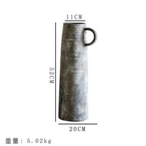 심플한 모던 인테리어 화분 북유럽 스타일 대형 꽃병, 도자기화병