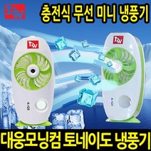 대웅 토네이도 미니 냉풍기 USB 휴대용 에어컨 선풍기, NKF-MS003-1개