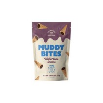 Muddy Bites 머디 바이츠 와플 콘 스낵 다크 초콜릿 맛 66 g