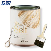 KCC 숲으로셀프 스테인 친환경 수성 오일스테인 3L, 화이트, 3000ml