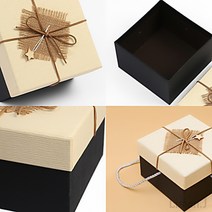 리시안제이 15X15CM 선물상자 스웨이드끈 싸바리 악세사리포장