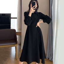 4월 5월 결혼식 하객룩 패션 코디 봄여자옷 원피스 블랙 드레스 S6