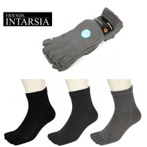 남자 인따르시아 남벌크 발가락양말 10켤레 남성 패션 토우삭스 중목 신사