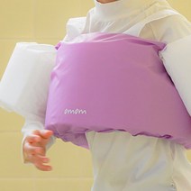 오맘 유아동 팔튜브 암링자켓 아기 퍼들점퍼 구명 물놀이 수영 조끼, 퍼플(Purple)