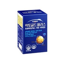 일동제약 락토골드 플러스 500mg x 60캡슐 1개, 상세페이지 참조, 상세페이지 참조, 상세페이지 참조