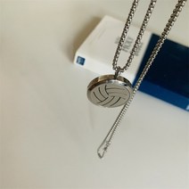 빅발리볼 배구공 피구공 족구공 하이큐 윌슨 Soezmm 배구 목걸이 svnp30 배구 애호가를 위한 선물 경기 상금 에센셜 오일 또는 향수 추가 가능 dm 30mm, 협력사