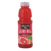 신세계몰메가커피 랭거스 루비레드 자몽 쥬스 449ml 1박스 12개