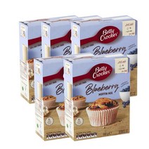 베티크로커 블루베리 로우 팻 머핀 믹스 500g Betty Crocker Blueberry Low Fat Muffin Mix, 5팩