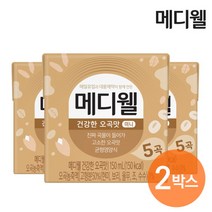 메디웰 건강한 오곡맛 미니 (150ml x 24팩) x 2박스, 단품, 단품