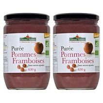 Coteaux Nantais 꼬또 낭뜨 사과 라즈베리 퓨레 스프레드 무설탕 630g 2팩